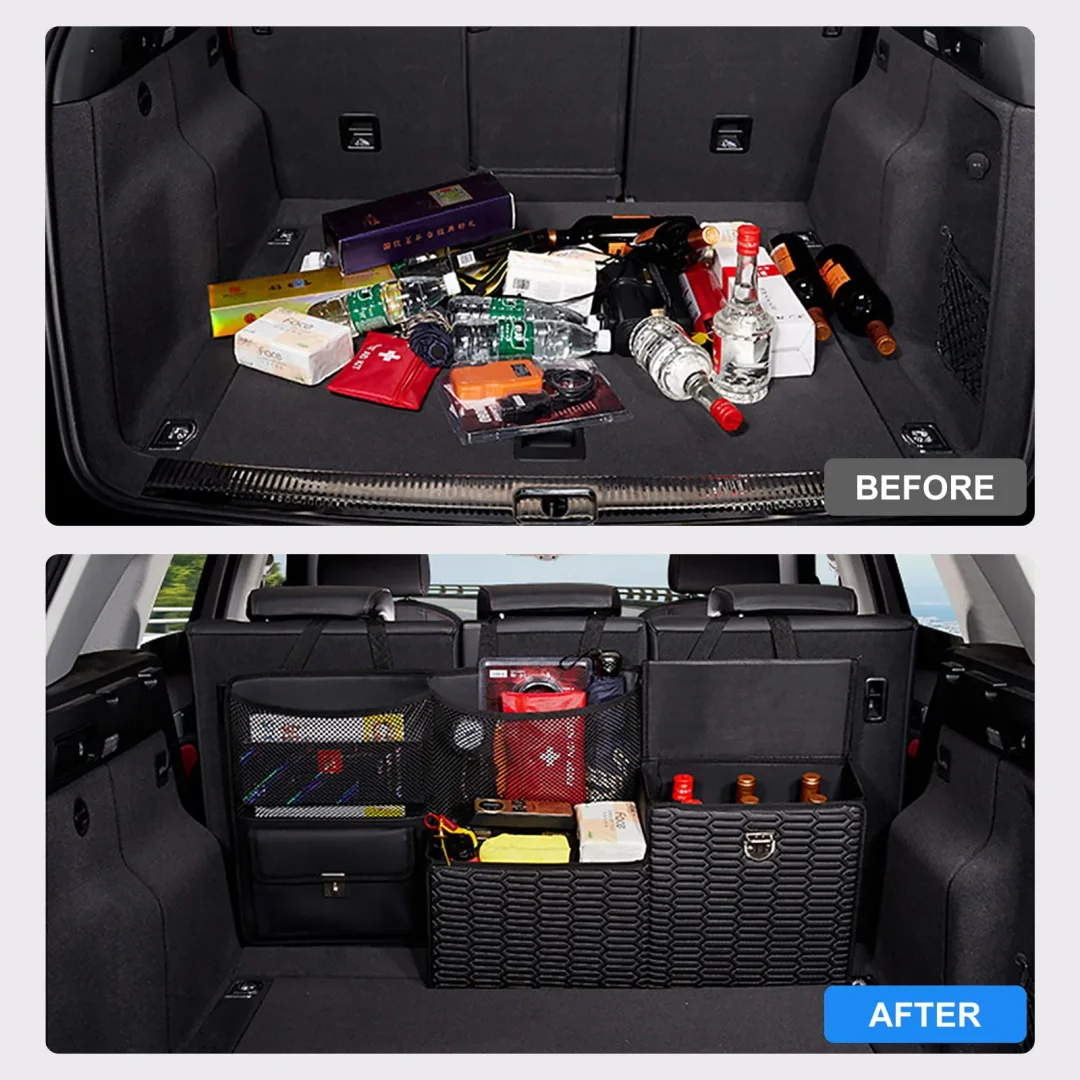Automobile Trunk Storage Bag Hanging Net