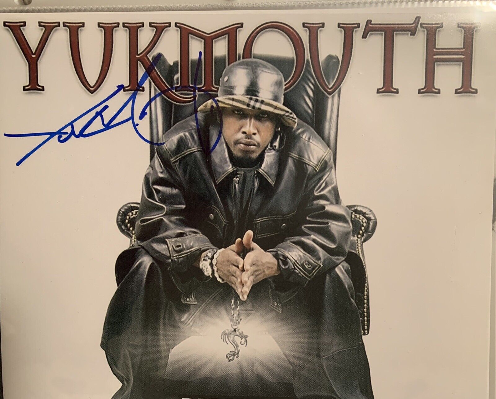 YukMouth Signed 8x10 Photo Poster painting Pic Auto Rap