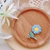 Lovely Bouncing Flower Hair Pins for Kids