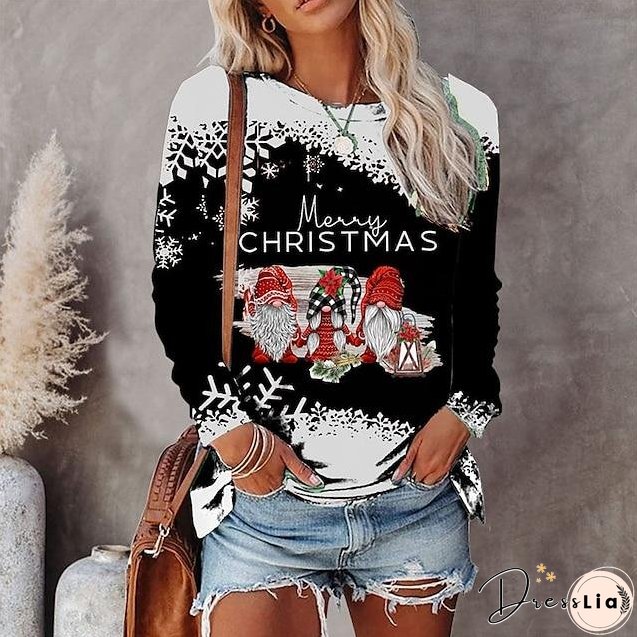 Ugly Christmas Shirt Women's Reindeer