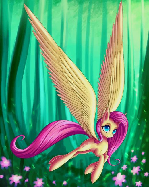 

Little Pony Unicorn – Paint By Numbers - 40*50CM, 501 Original