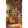 (45*75cm)Bookshelves - Full Square Drill Diamond Painting
