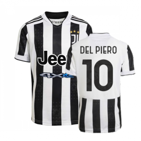 Juventus Alessandro Del Piero 10 Home Trikot 2021-2022