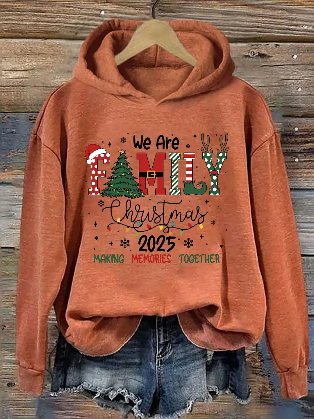We Are Family Christmas Hoodie