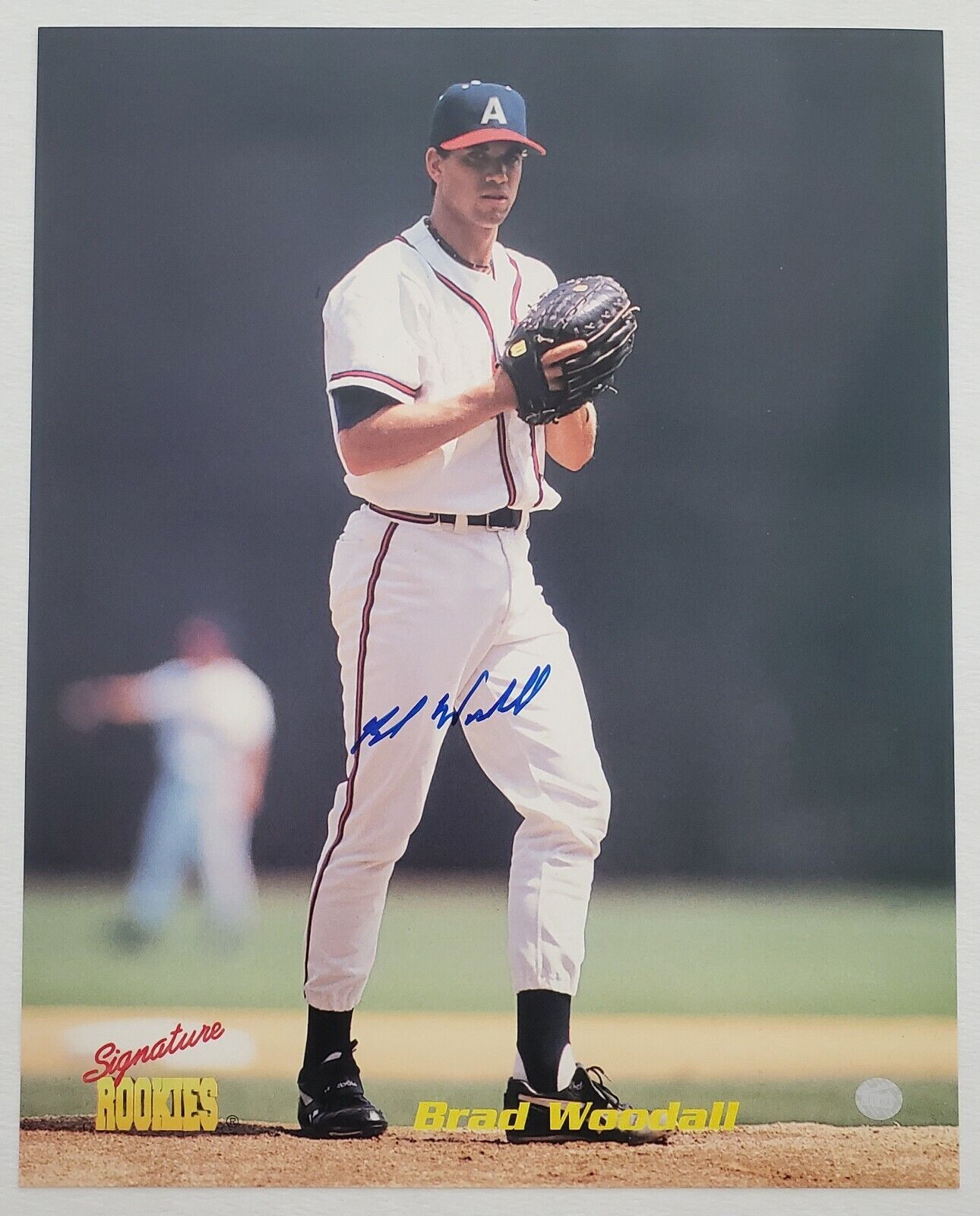 Brad Woodall Signed Signature Rookies 8x10 Photo Poster painting Triple A Braves MLB RAD