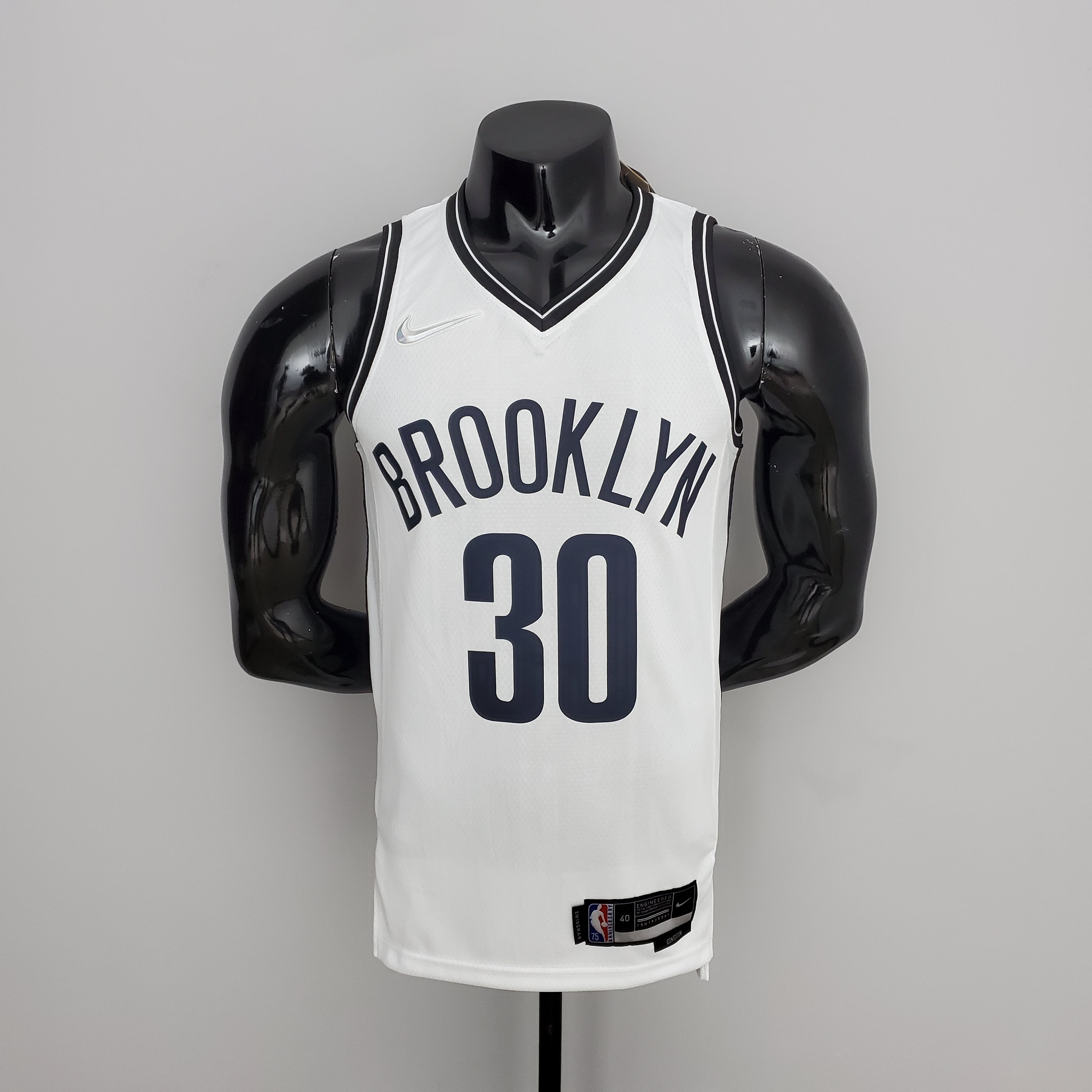 Maillot Brooklyn Nets 30 Curry NBA Basket Maillot De Fou, site maillot de foot pas cher