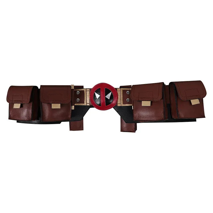 Deadpool & Wolverine (2024) Wade Wilson Belt Waistband Cosplay Halloween Carnival Accessories Props