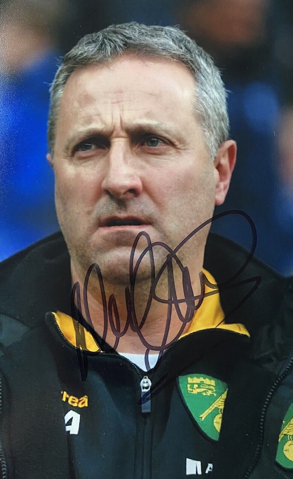 Neil Adams Genuine Hand Signed Norwich City 6X4 Photo Poster painting