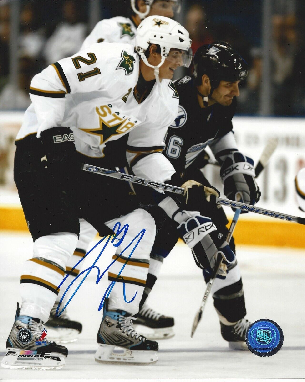 Loui Eriksson Autographed 8x10 Dallas StarsB291