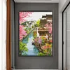 Jiangnan-11CT/14CT Stamped Cross Stitch 75*95cm/29.53*37.4in(Big Size)