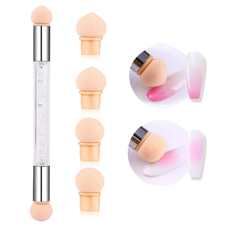 Double-Ended Nail Sponges Pen