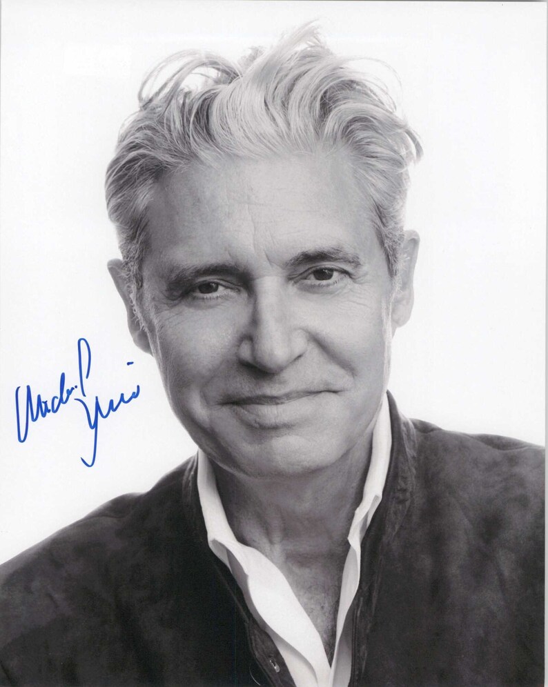 Michael Nouri Signed Autographed Glossy 8x10 Photo Poster painting - COA Matching Holograms