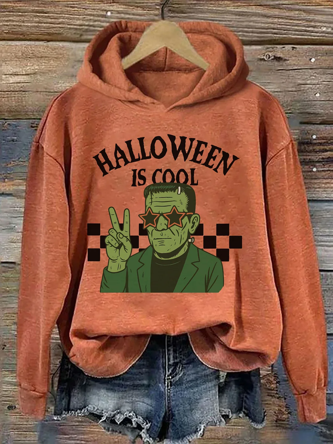 Frankenstein Halloween Hoodie