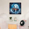 Moon Castle-11CT Stamped Cross Stitch 45*45cm/17.72*17.72in