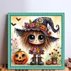 Halloween Cute Witch-11CT Stamped Cross Stitch 40*40cm/15.75*15.75in tapestrymarket