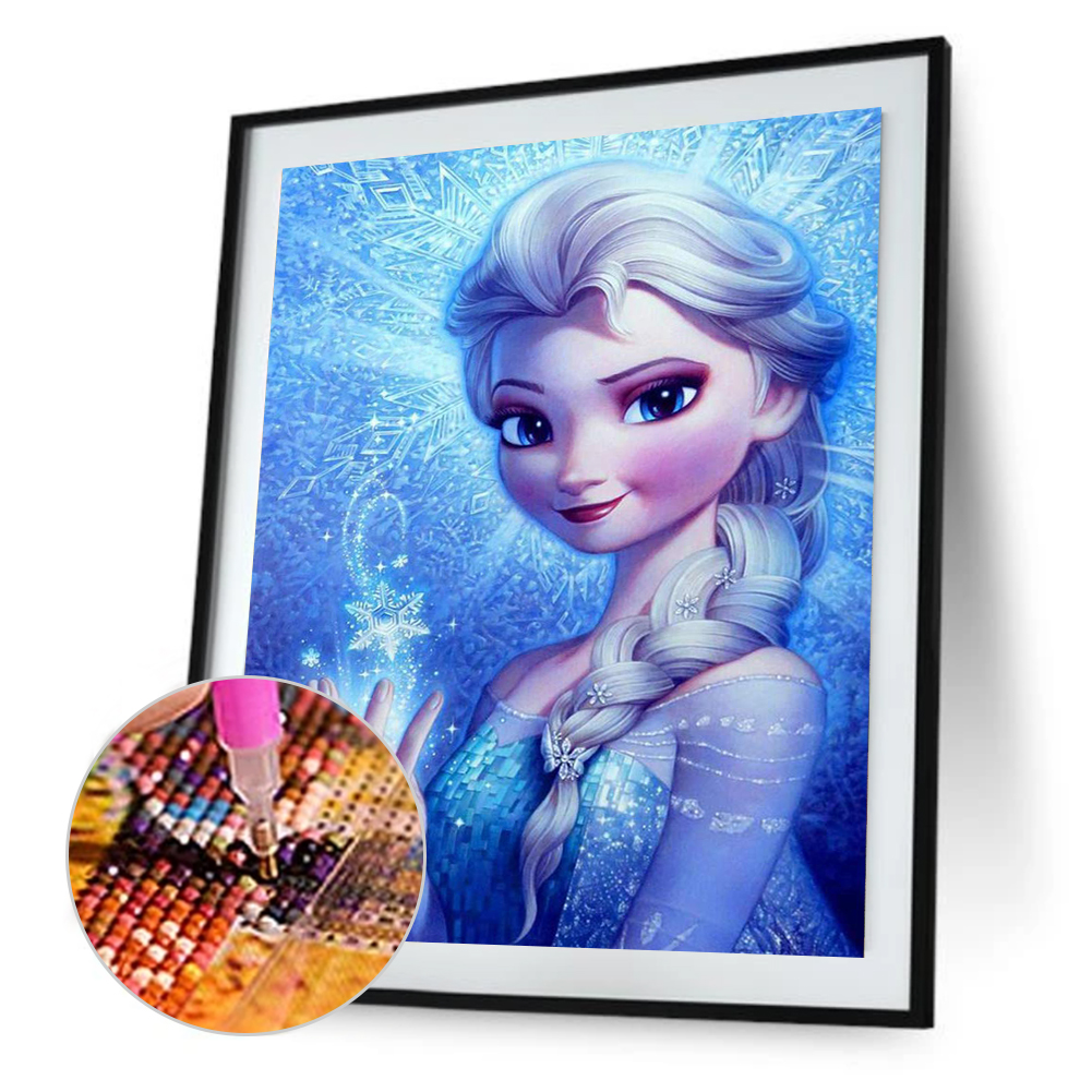 

(Multi-Size) Girl - Round/Square Drill Diamond Painting - 30*40CM, Square diamond 30*40cm, 501 Original