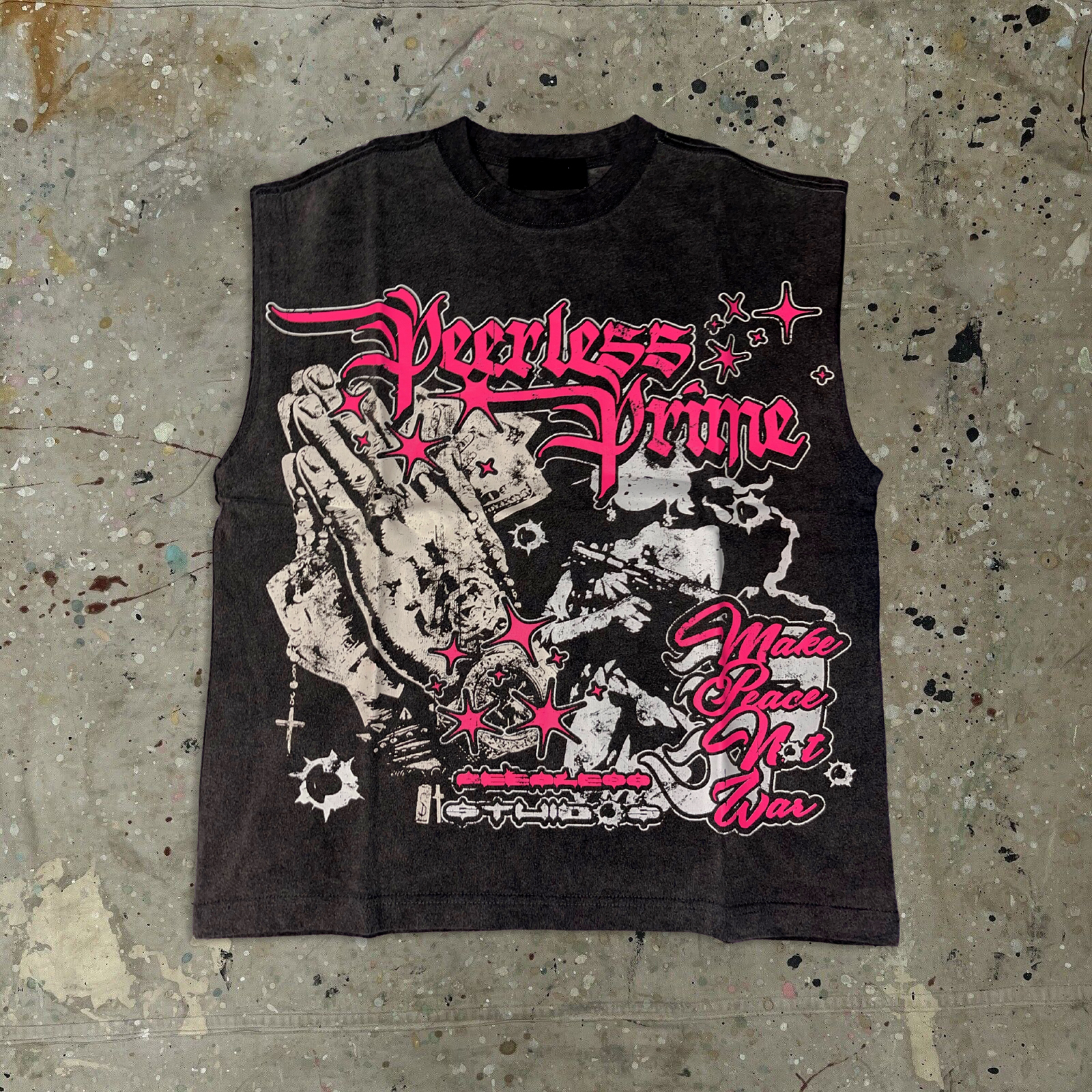Make Peace Not War Sleeveless Tank