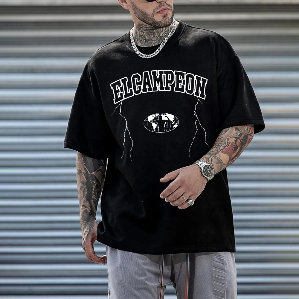 Unisex Street Style Printed T-Shirt