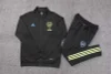 2023/2024 Arsenal Long Zip Jacke Black Football Shirt 1:1 Thai Quality Set