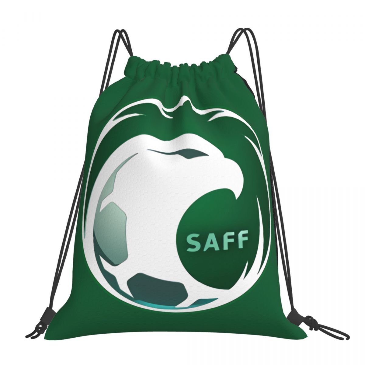 Saudi Arabia National Football Team Drawstring Bags for School Gym
