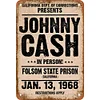 Johnny Cash - Metal Tin Signs(8*12Inch/12*16Inch)