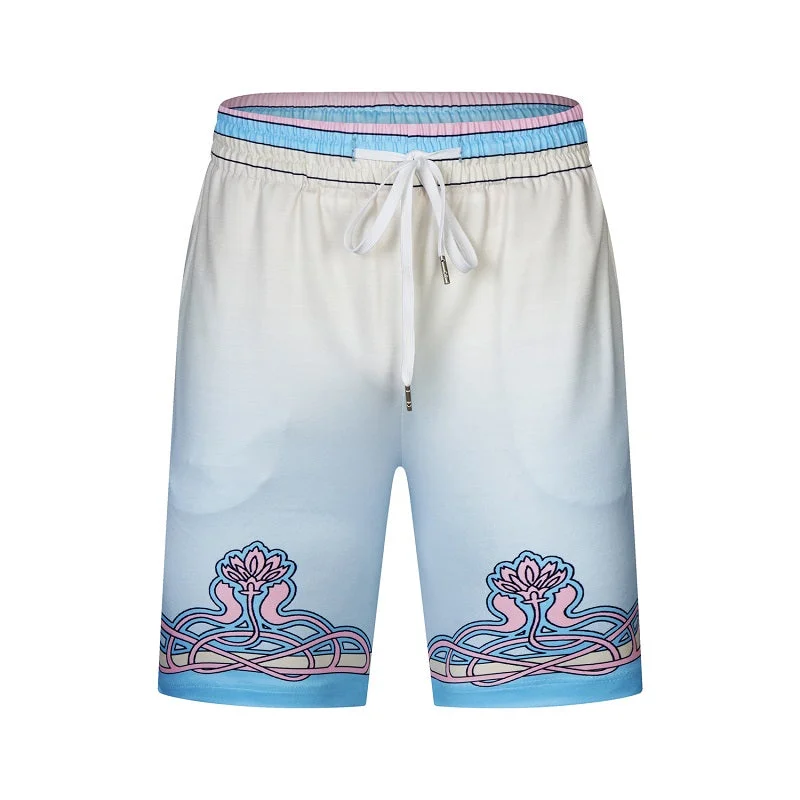 Casablanca 2023SS New Product Silk Short Sleeve Shirt