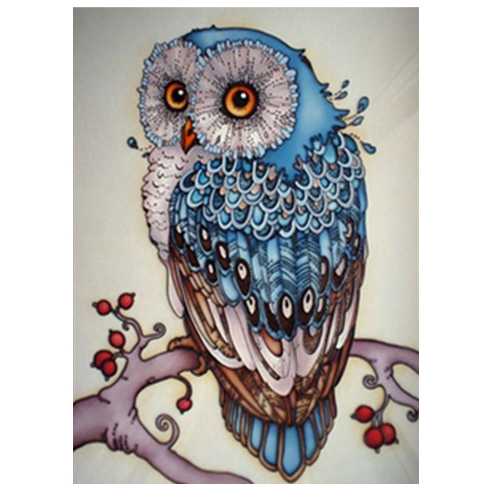 

Owl - Special Shaped Diamond Painting - 20*30CM, 501 Original