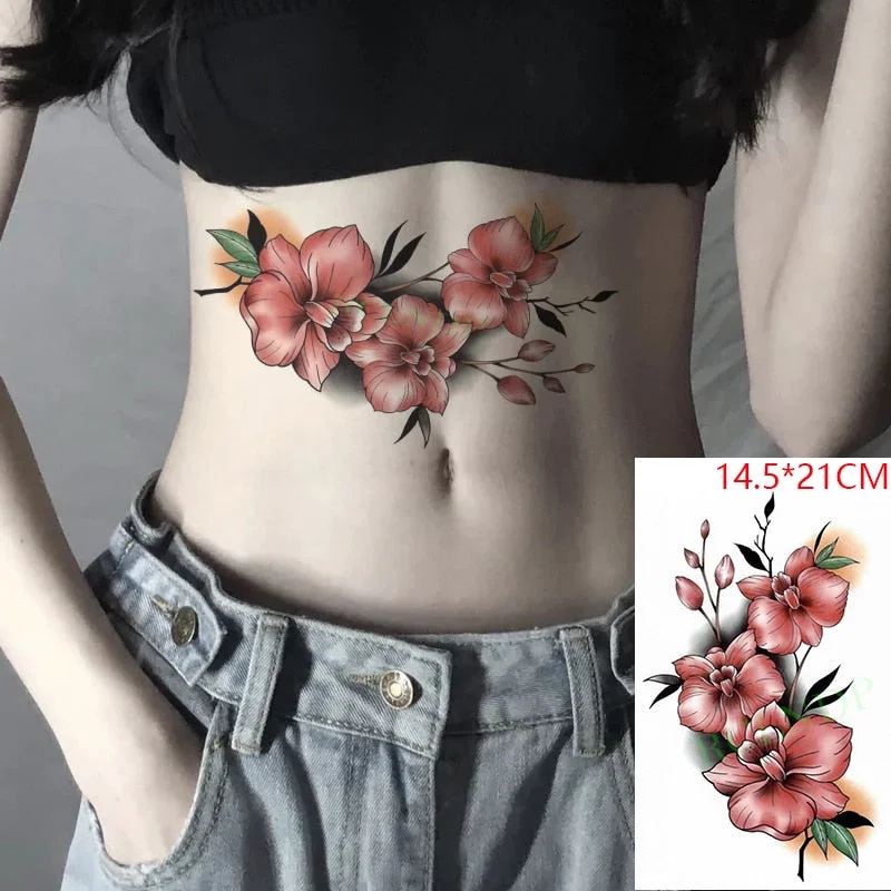 Waterproof Temporary Tattoo Sticker Skull Head Cross Letter Big Size Body Art Flash Tatoo Fake Tatto Stickers for Girl Men Women