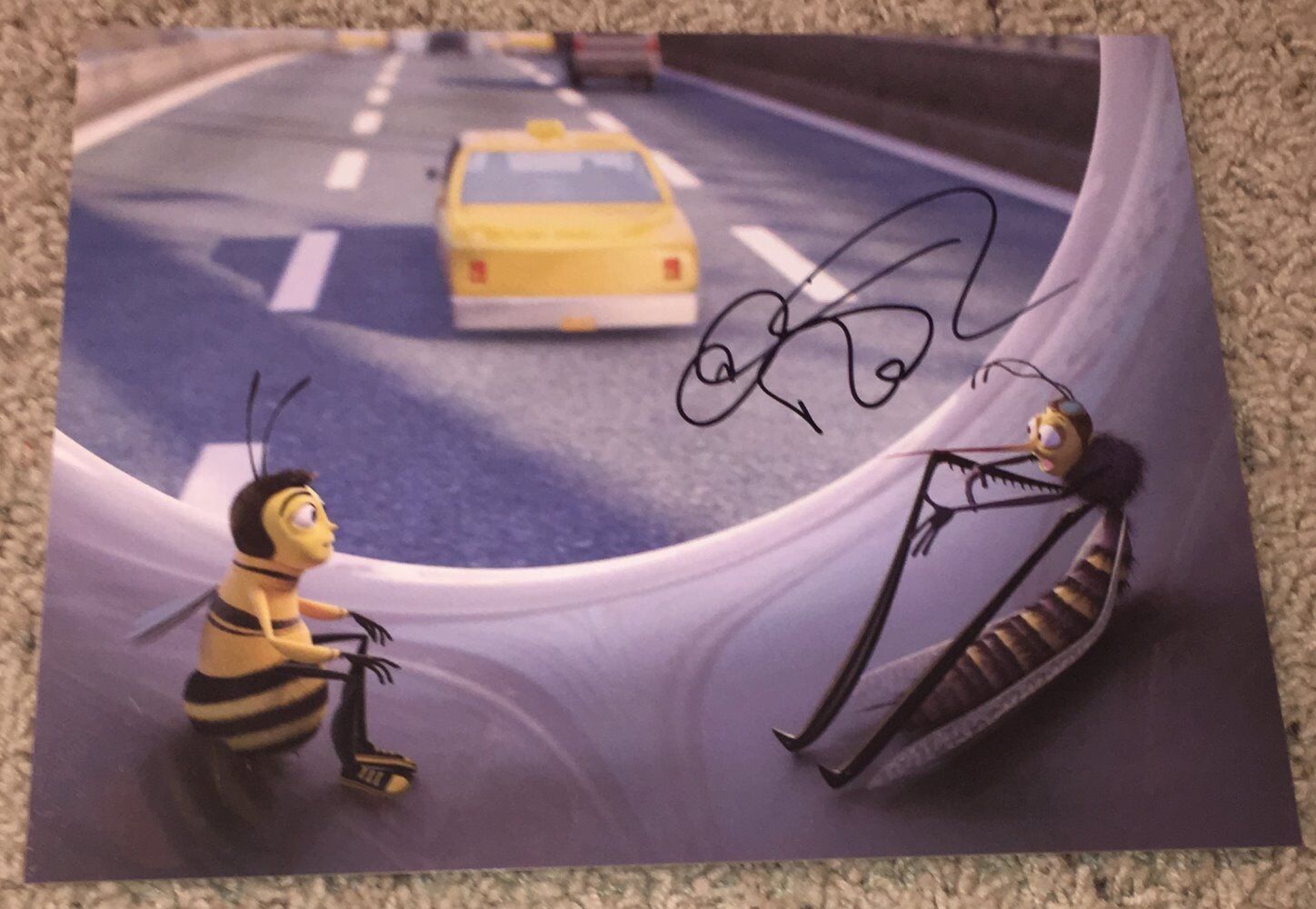 CHRIS ROCK SIGNED AUTOGRAPH BEE MOVIE MADAGASCAR 8x10 Photo Poster painting w/PROOF