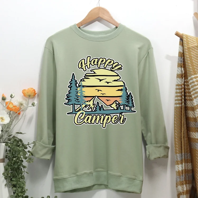 camping Women Casual Sweatshirt-Annaletters