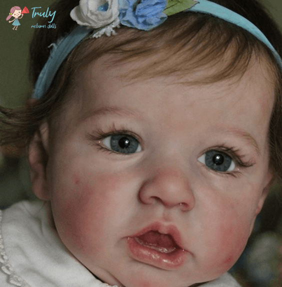 Look Real Reborn Silicone Baby Doll Toddler Girl Under $50 12'' Zoe Mini Saskia by Creativegiftss® 2023 -Creativegiftss® - [product_tag] Creativegiftss®