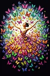 Luxury AB Velvet Diamond Painting Kit - Dancer