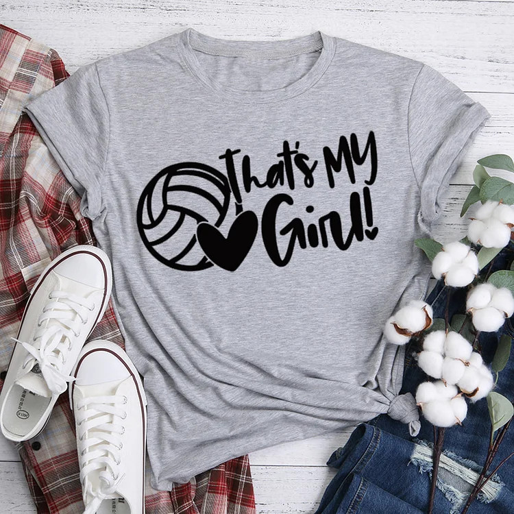 That‘s my girl Volleyball T-Shirt Tee -07588-Annaletters