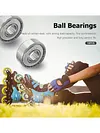 10pcs Ball Bearings 607ZZ Deep Groove Miniature Bearings for Skateboard Scooter