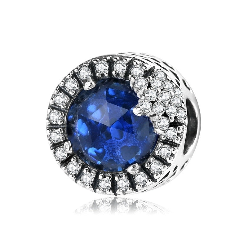 1 Piece 925 Sterling Silver Opal Round Jewelry Accessories