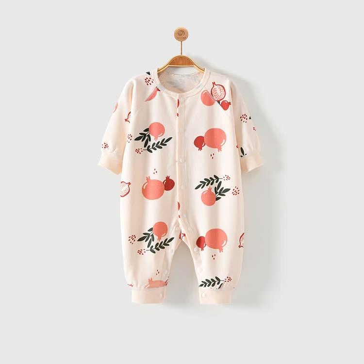 Baby Newborn Fruit Crew Neck Romper