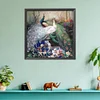 (Counted/Stamped) 11CT Peafowl- Cross Stitch 46*46cm/18.11*18.11in