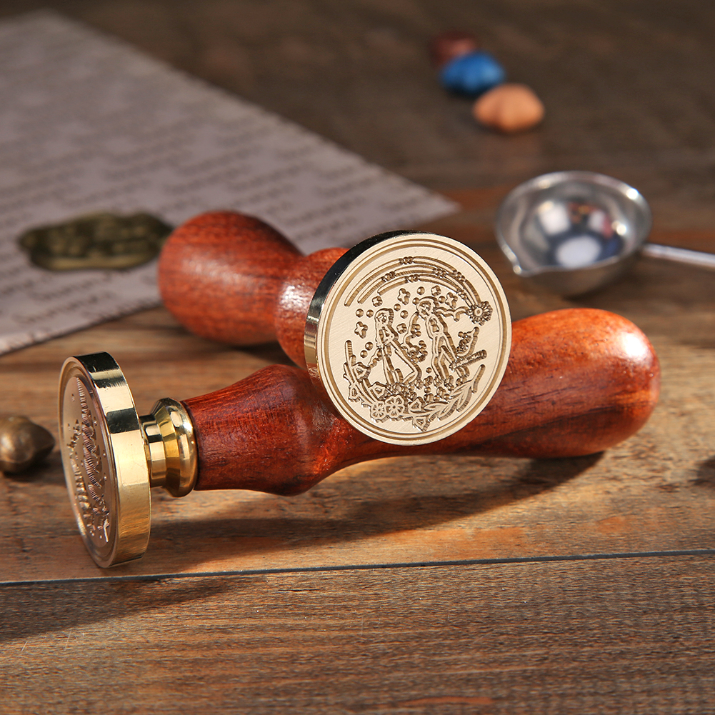 

30MM Plant Vintage Wax Seal, Seal stamp-th23, 501 Original