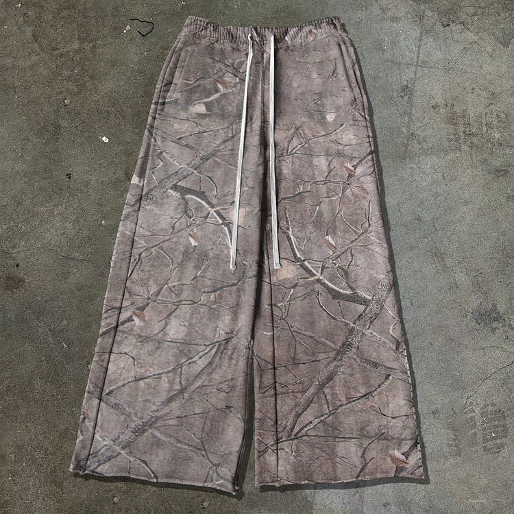 Vintage Personalized Tree Camouflage Trousers