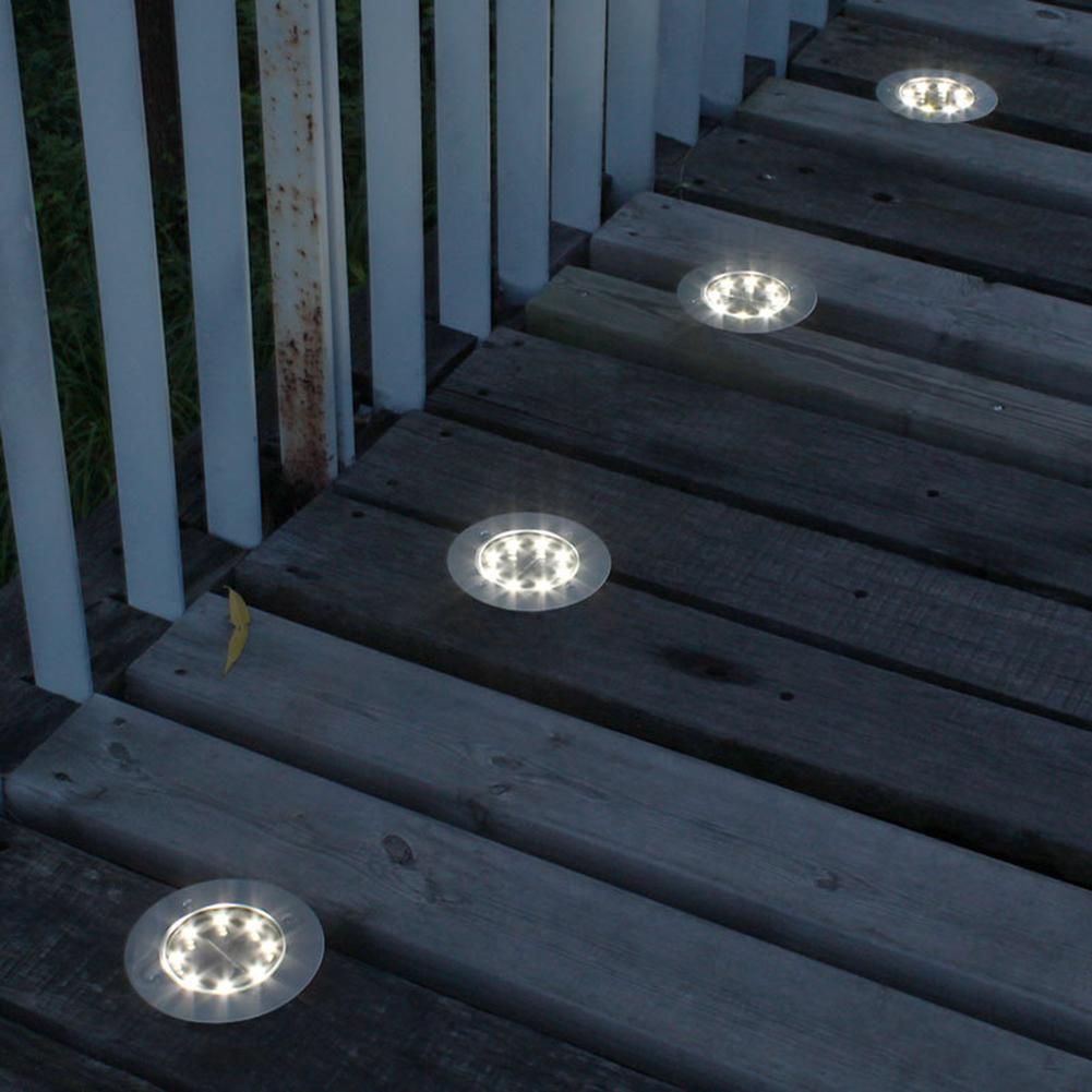 

8LED Solar Underground Waterproof Buried, White, 501 Original