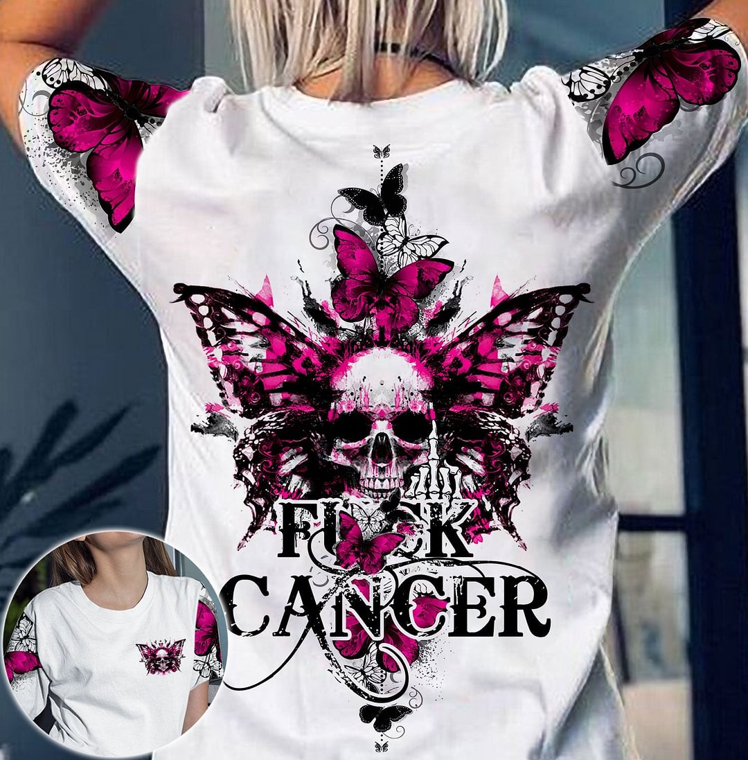 Personalized Slogan Butterfly Creative Print Fashion Casual Women's T-Shirt