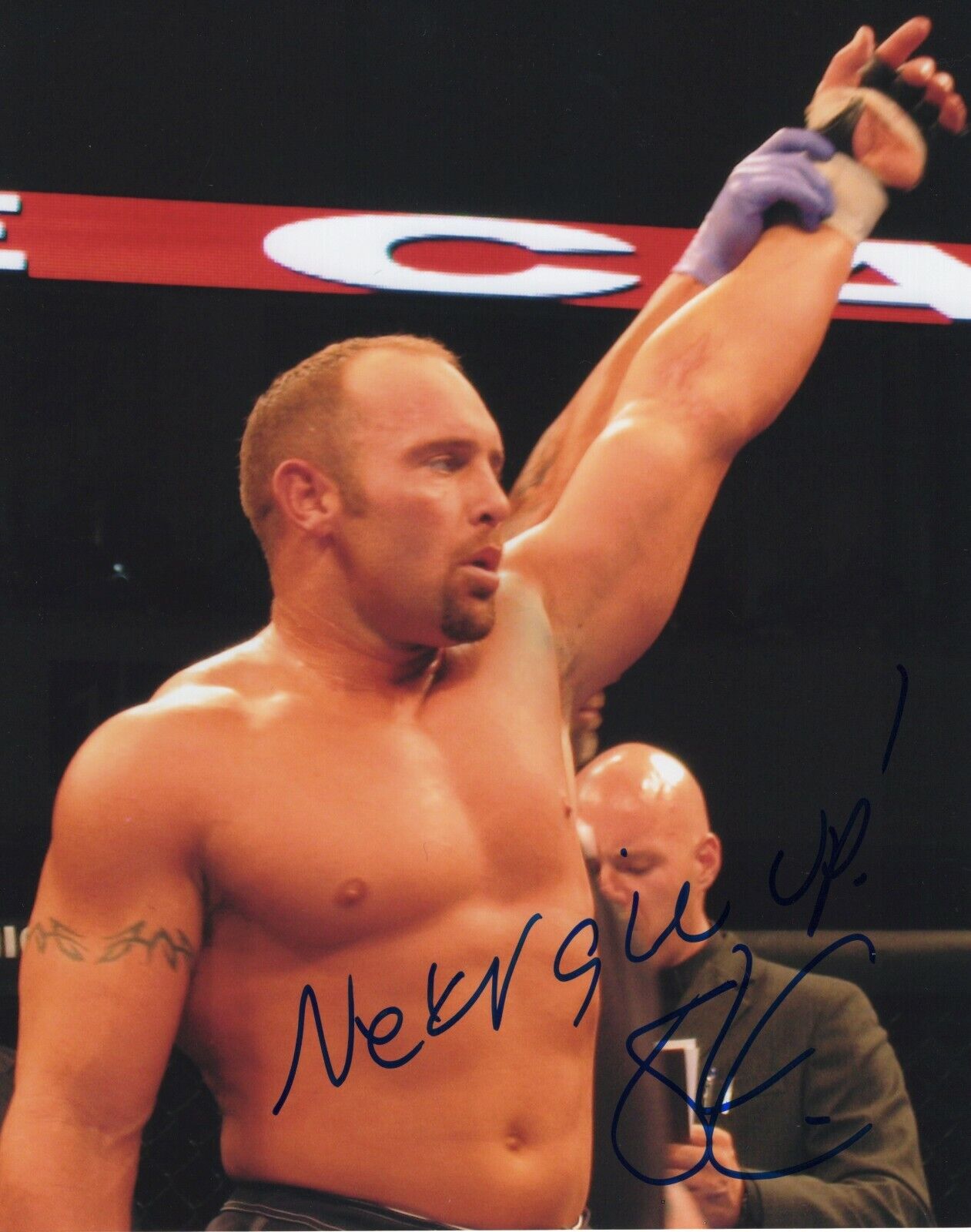 SHANE CARWIN SIGNED AUTOGRAPH UFC MMA 8X10 Photo Poster painting PROOF