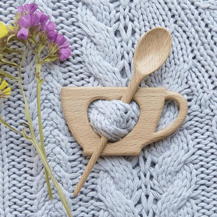 🔥LAST DAY 70% OFF🔥Brooch pin with wooden animal pattern (sweater clip)