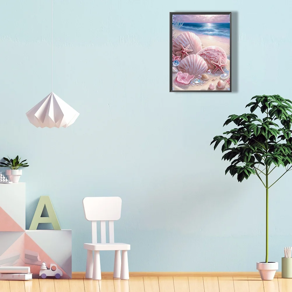 Diamond Painting - Full Round Drill - Beach(30*40cm)