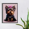 Diamond Painting-DIY Full Round Drill Cute Dog