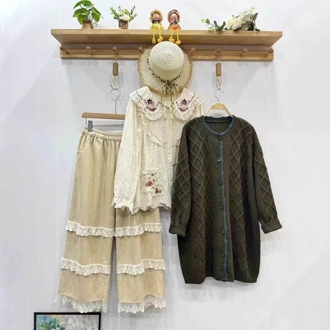 Chicfifth Sweater Women Winter Long Sleeve High Quality Autumn Vintage Top Knitted Cardigan