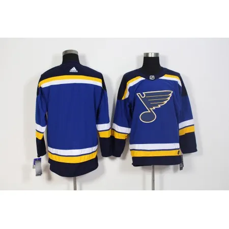 Men's  St. Louis Blues Blue Stitched NHL Jersey