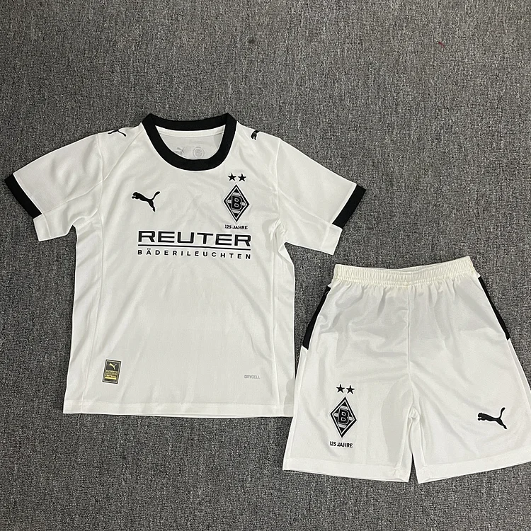 Kids Borussia M&ouml;nchengladbach 25/26 Home Football Jersey