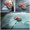 Car Washer Mop Double Brush Head Stretching Handle Car Wash Brush Telescopic Mop