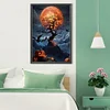 (40*60cm)Halloween Tree - Full Round Drill Diamond Painting